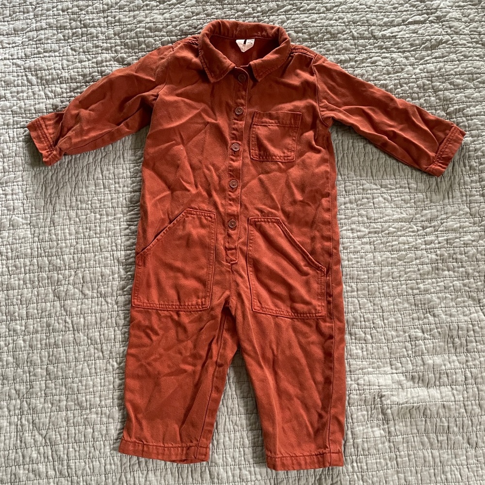 12-18M Arket Red Coverall
